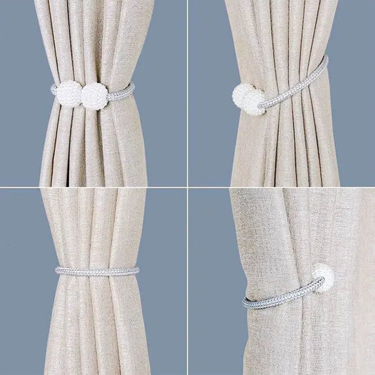 Magnetische Vorhang Raffhalter Perlen